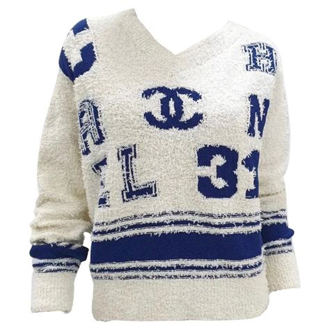 chanel varsity|Chanel pullovers.